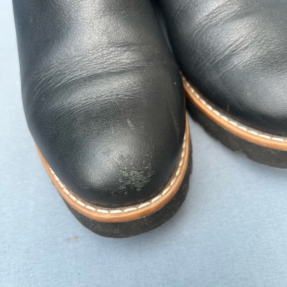 Hush Puppies Black Leather Waterproof Chelsea Boots - Picture 8 of 8